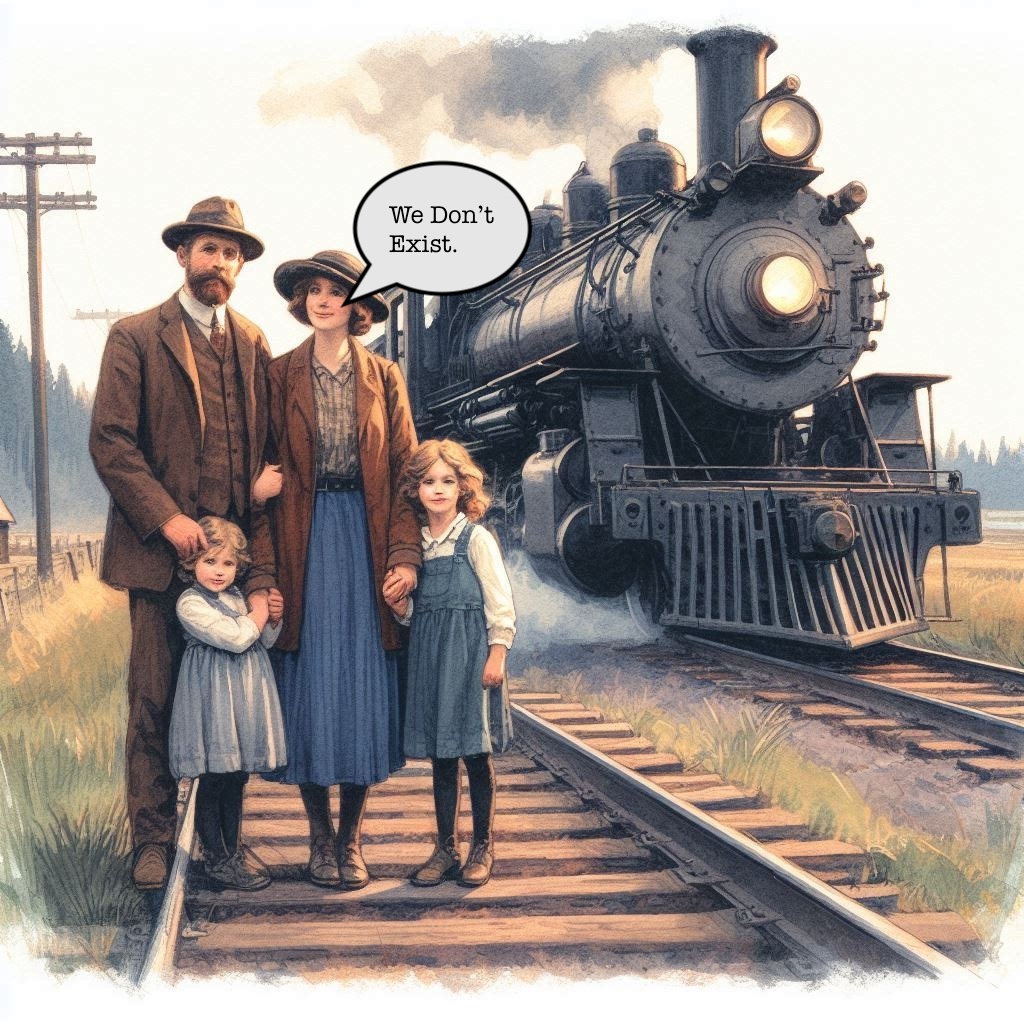 William A Bauswell – Fraud Uncovered! – 100+ year old alias with a fake family