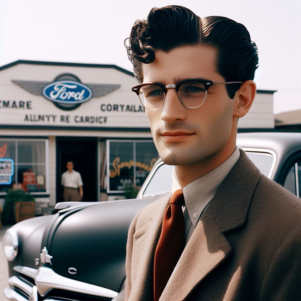 Ray C Baldwin Ford Dealership – Wamego, KS&nbsp;1951-1953