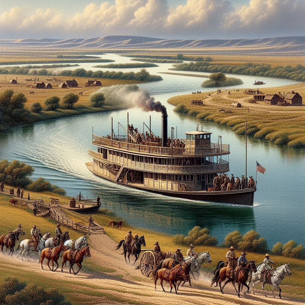 The Way West, 1857 – Ohio to Missouri and Beyond